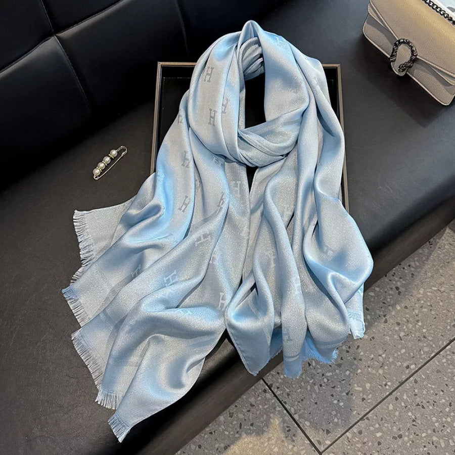 Raw Hem Scarf Apparel and Accessories