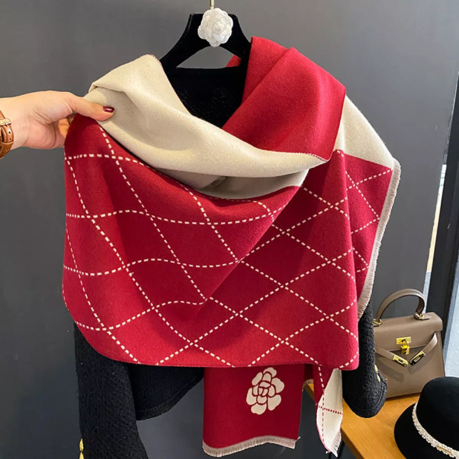 Raw Hem Scarf Apparel and Accessories