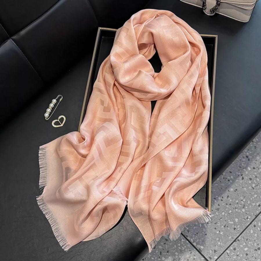 Raw Hem Scarf Apparel and Accessories