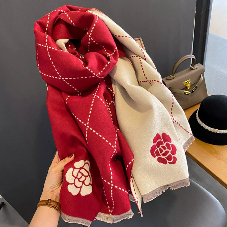 Raw Hem Scarf Apparel and Accessories