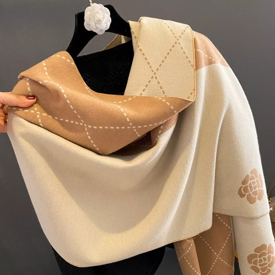 Raw Hem Scarf Apparel and Accessories