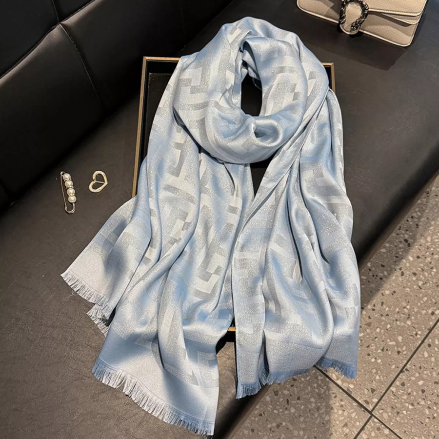 Raw Hem Scarf Apparel and Accessories