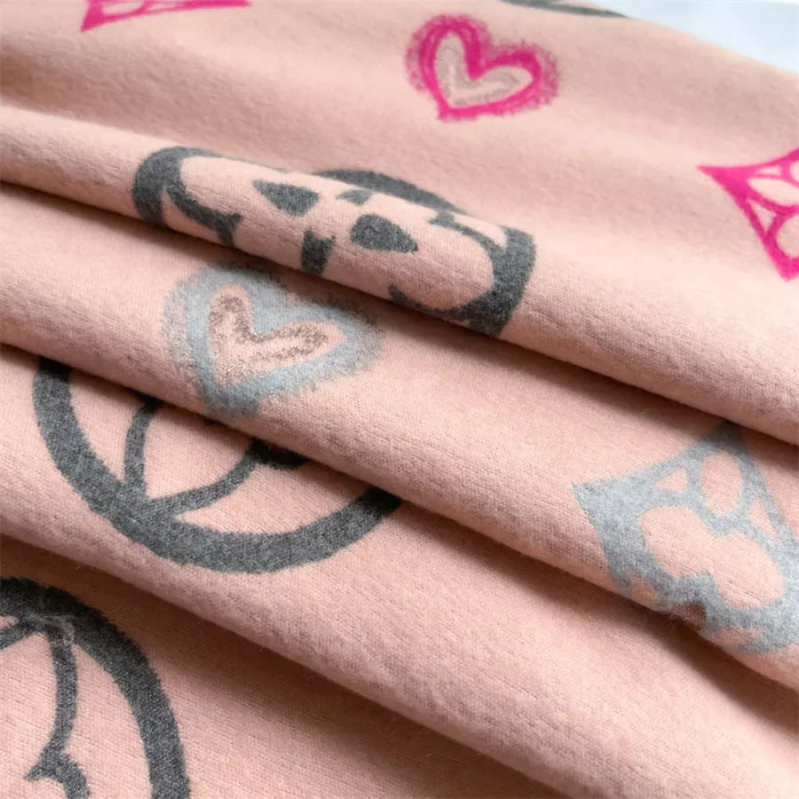 Raw Hem Scarf Apparel and Accessories