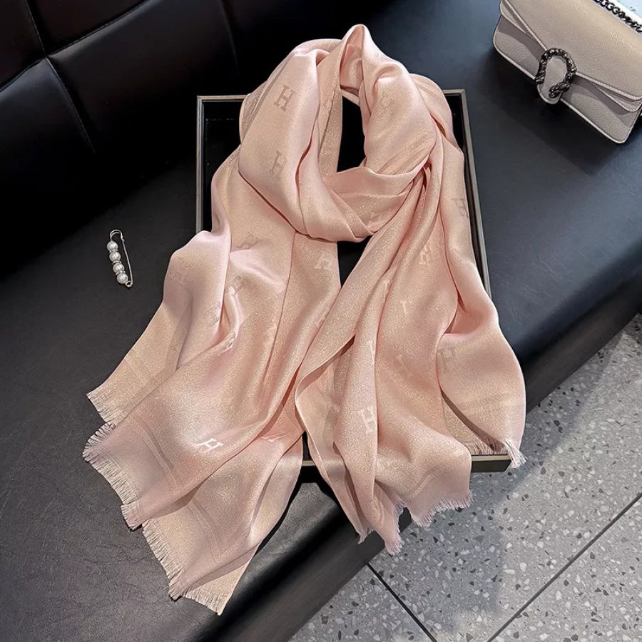 Raw Hem Scarf Apparel and Accessories