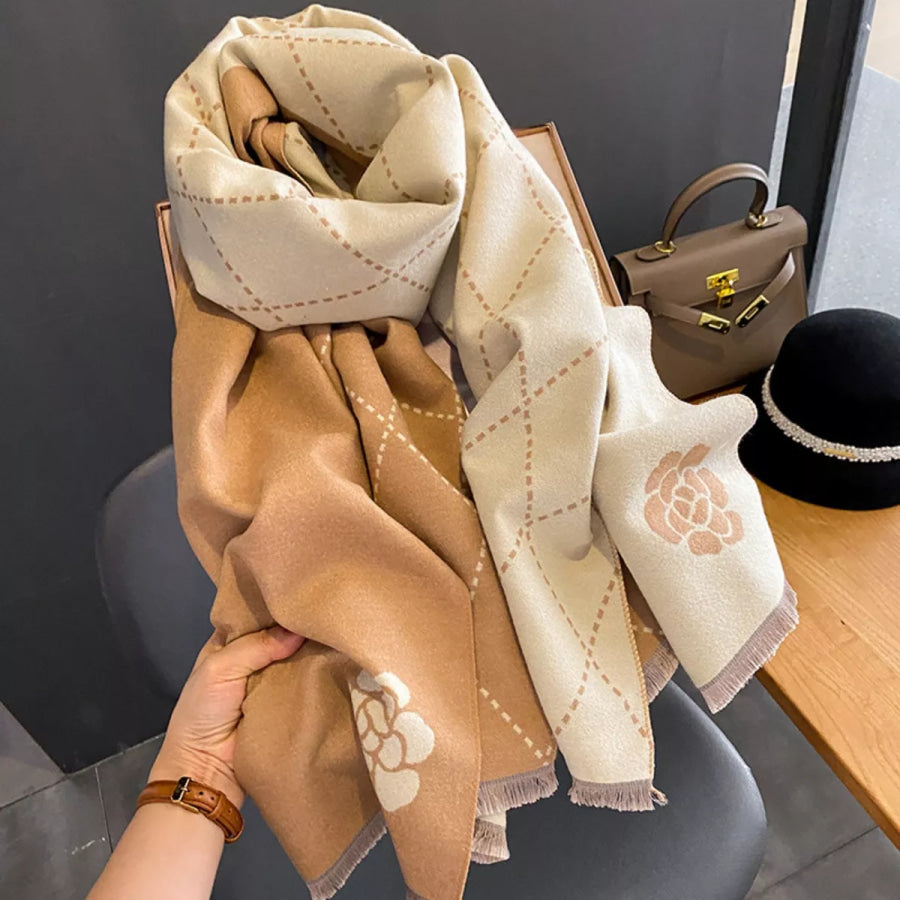 Raw Hem Scarf Apparel and Accessories