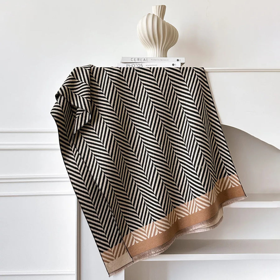 Raw Hem Soft Scarf Apparel and Accessories