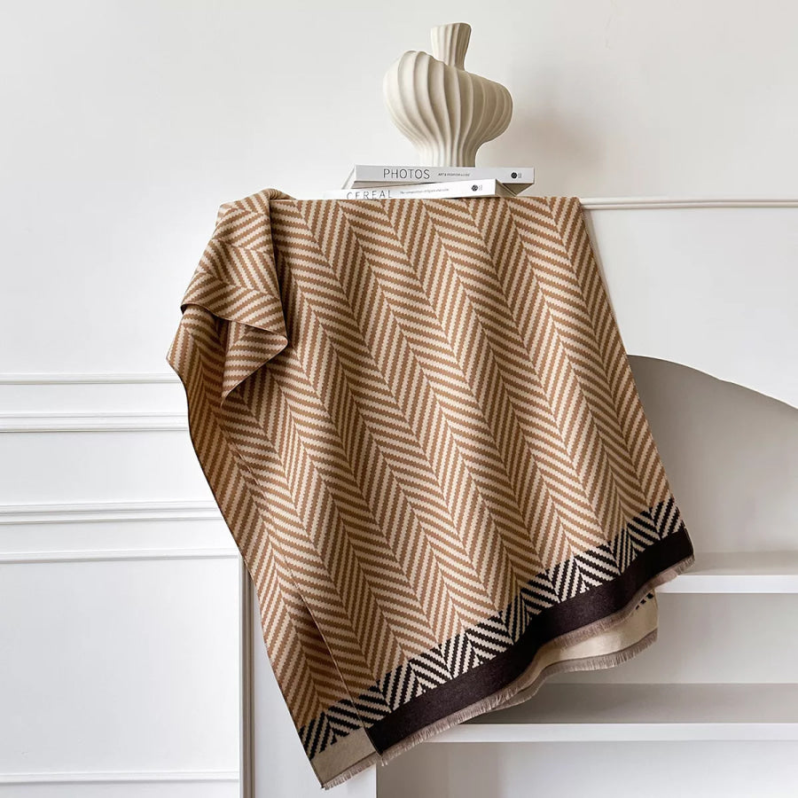 Raw Hem Soft Scarf Apparel and Accessories