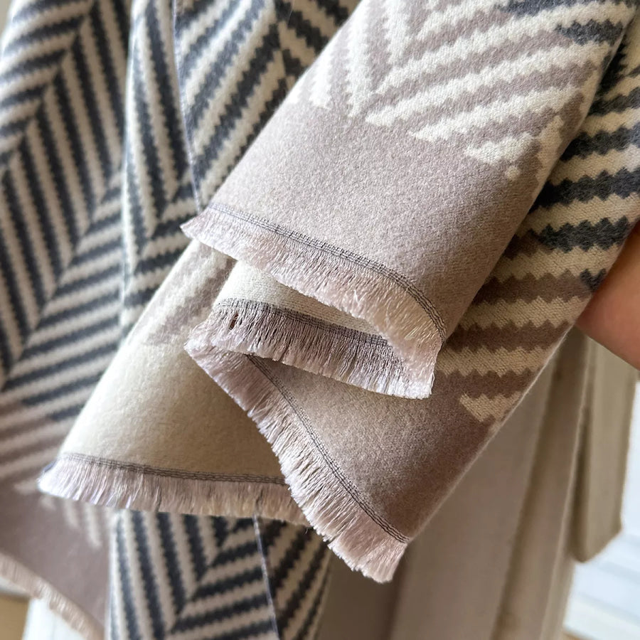Raw Hem Soft Scarf Apparel and Accessories