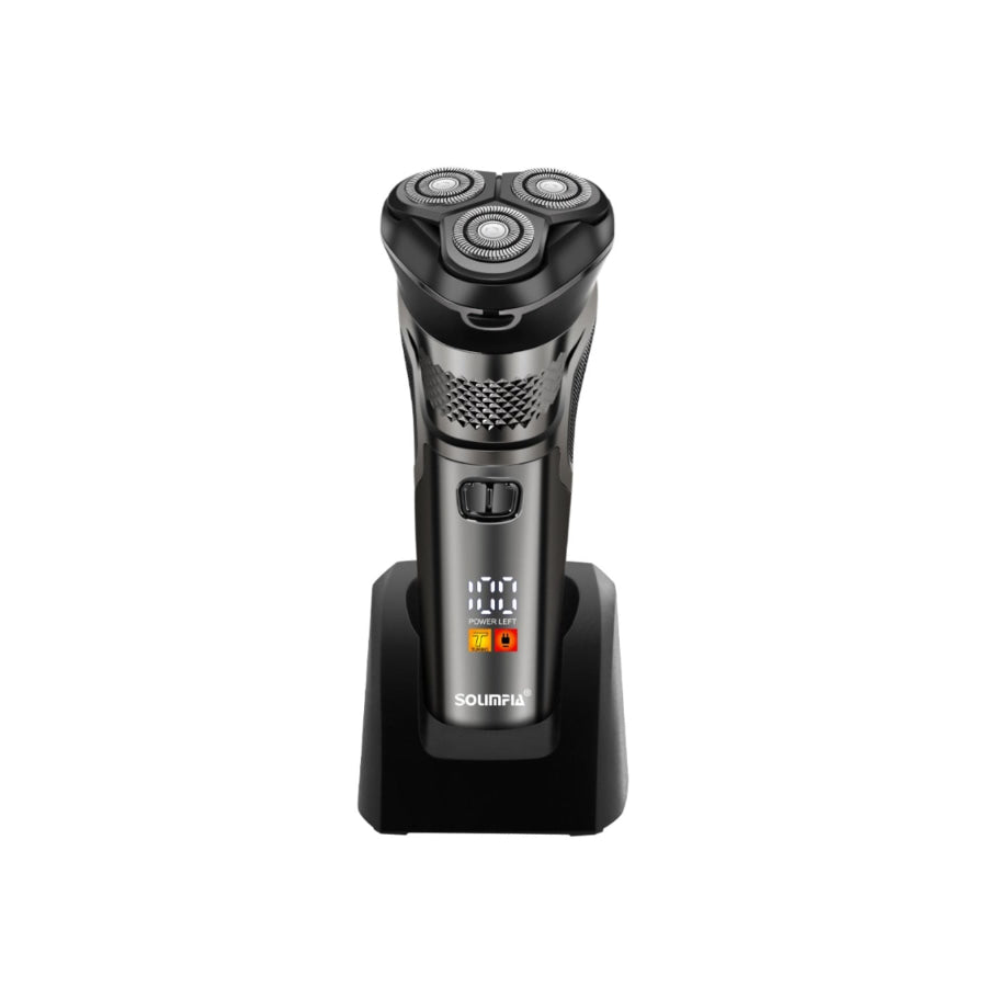 Rechargeable 3-Head Rotary Electric Shaver Apparel and Accessories