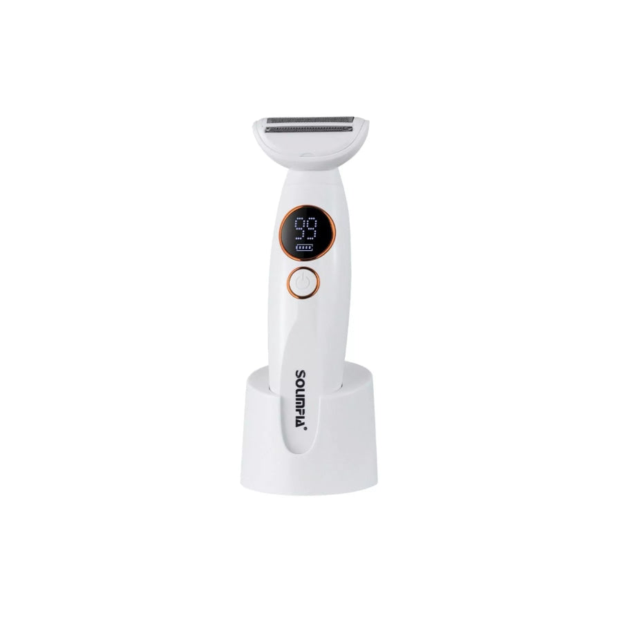 Rechargeable Electric Hair Removal Epilator Pearl White / One Size Apparel and Accessories