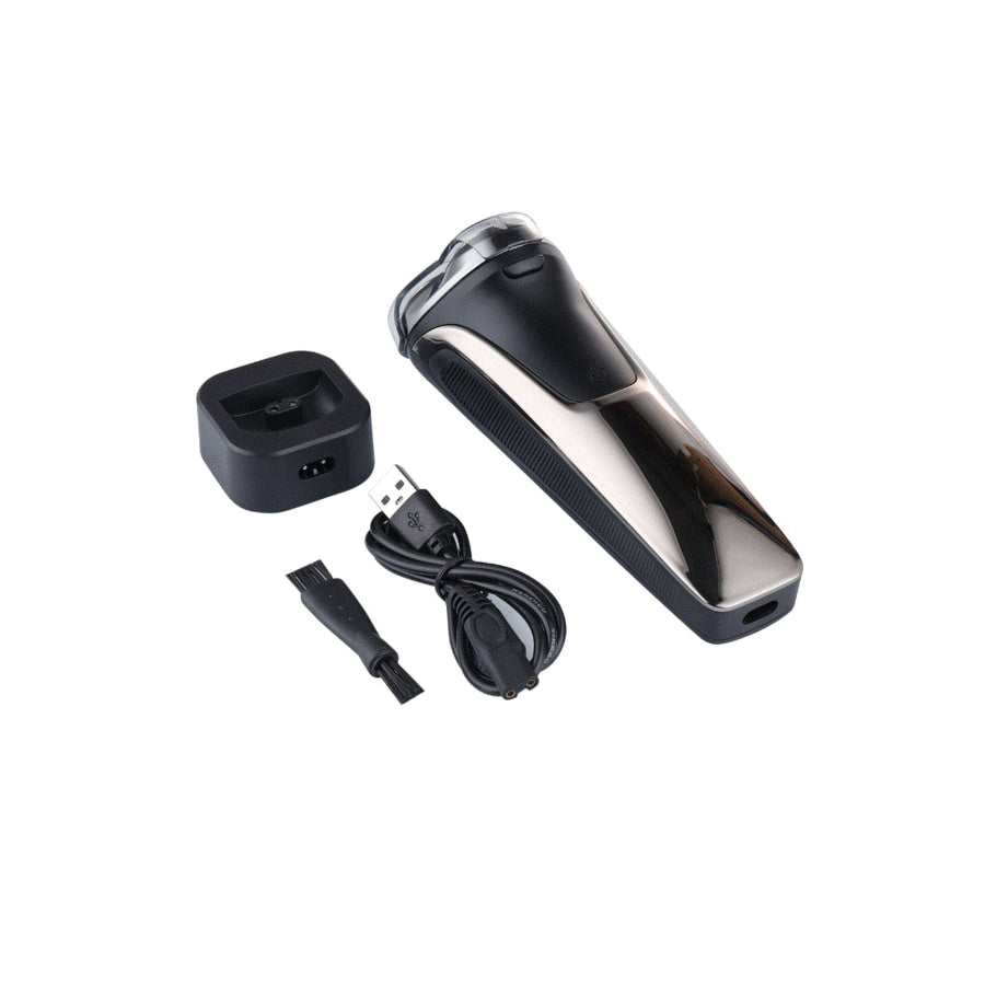Rechargeable Electric Rotary Shaver Black / ONESIZE Apparel and Accessories