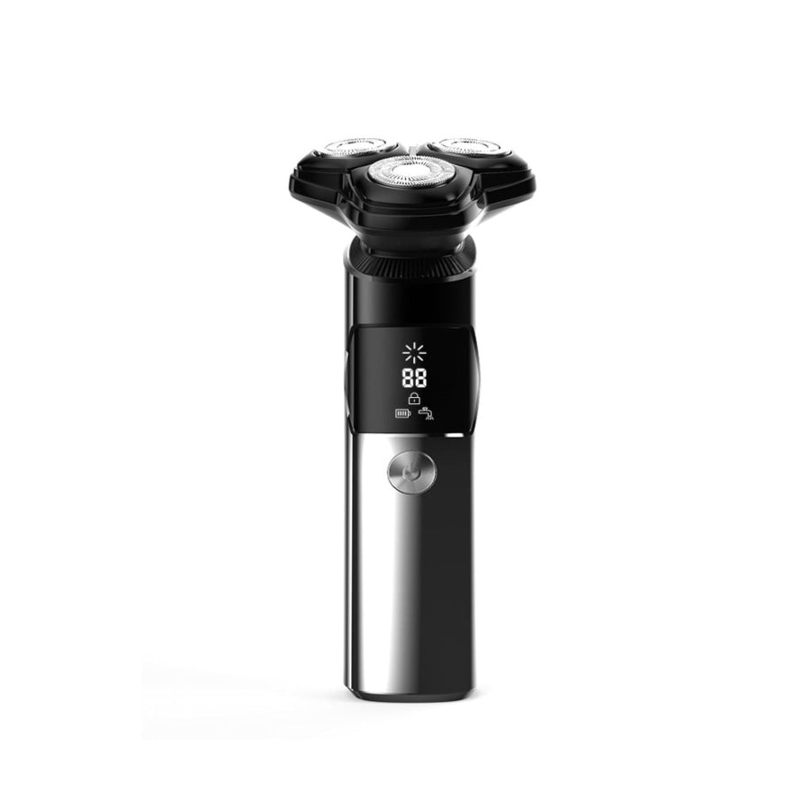 Rechargeable Electric Rotary Shaver with LED Display Black / ONESIZE Apparel and Accessories