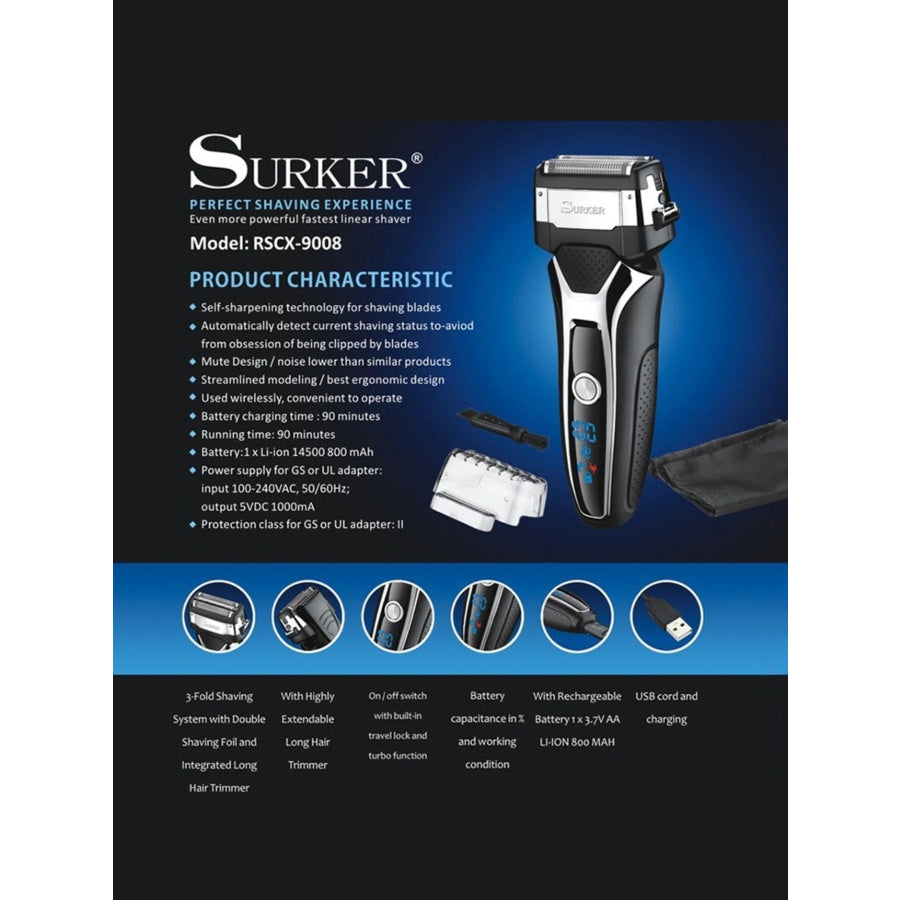 Rechargeable Electric Shaver Apparel and Accessories