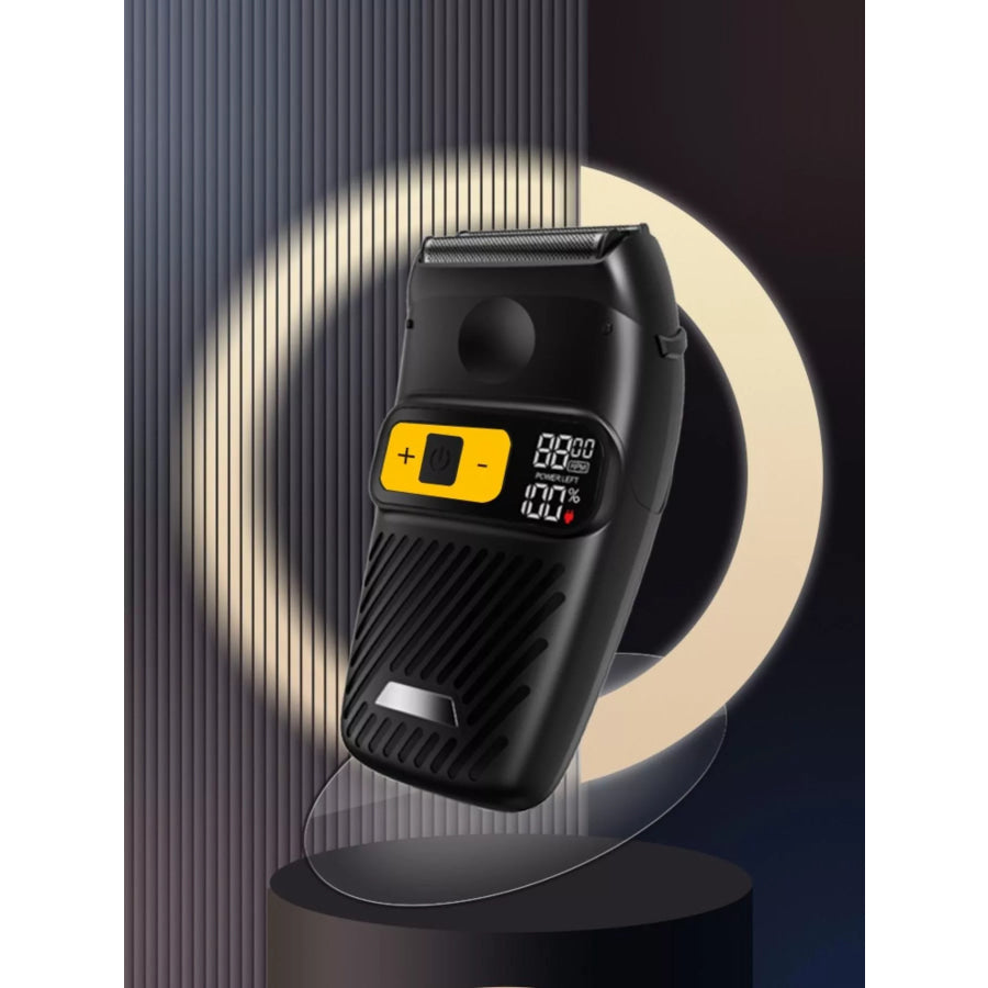Rechargeable Electric Shaver Black / ONESIZE Apparel and Accessories