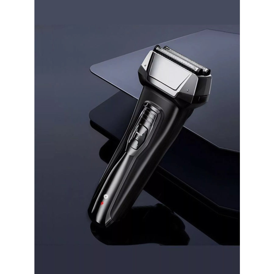 Rechargeable Electric Shaver Black / ONESIZE Apparel and Accessories