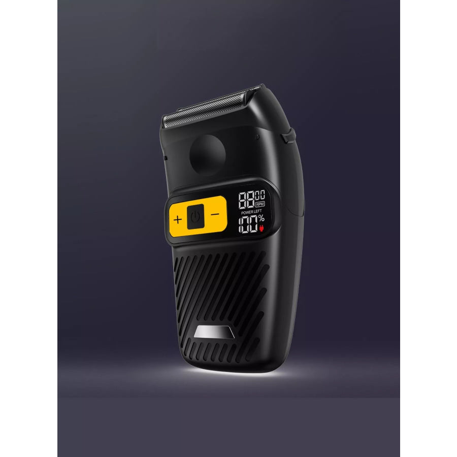 Rechargeable Electric Shaver Black / ONESIZE Apparel and Accessories