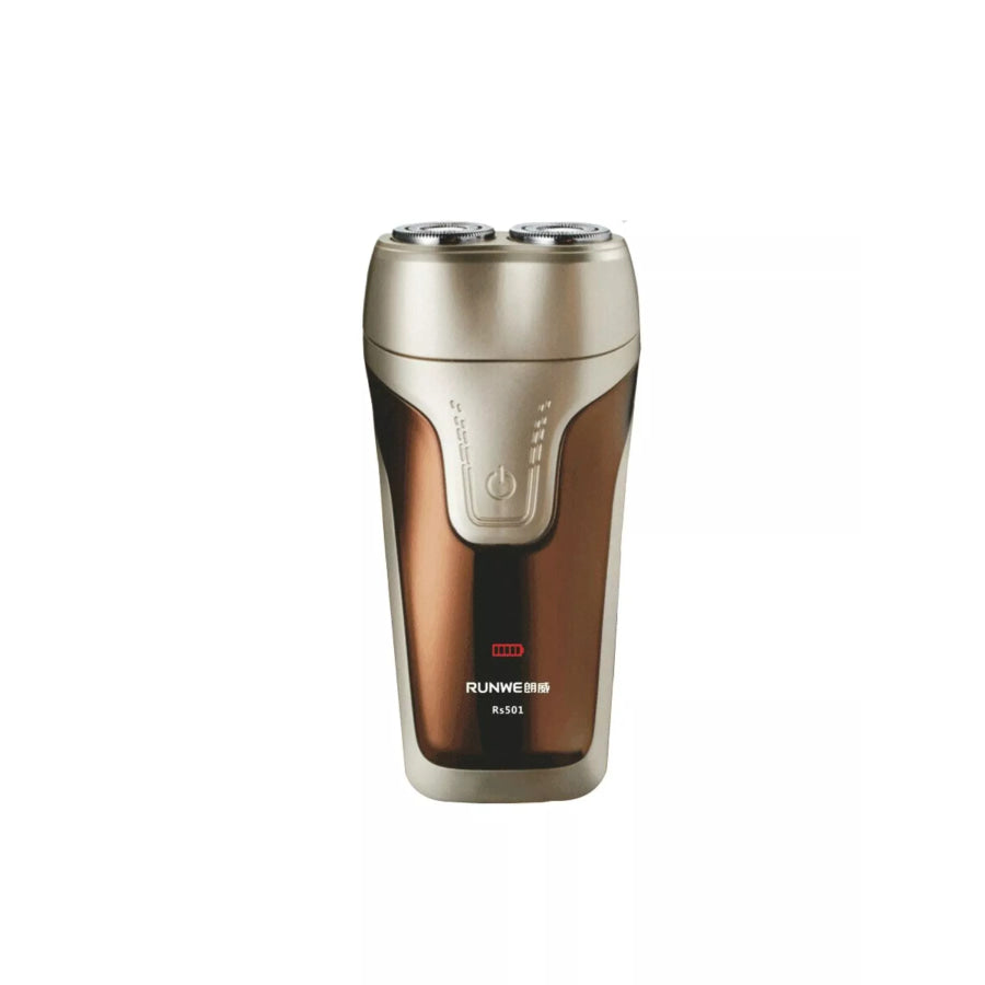 Rechargeable Electric Shaver Gold / One Size Apparel and Accessories