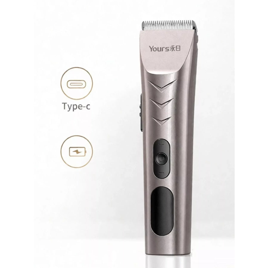 Rechargeable Hair Clipper Silver / ONESIZE Apparel and Accessories