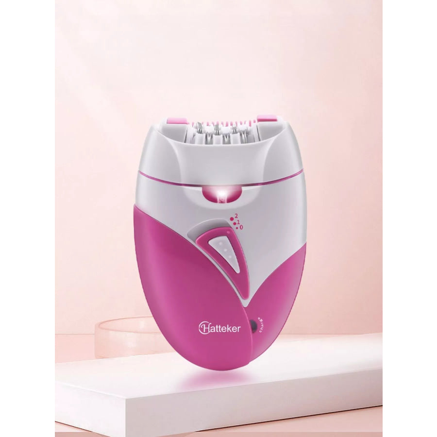 Rechargeable Hair Removal Epilator Rose / One Size Apparel and Accessories