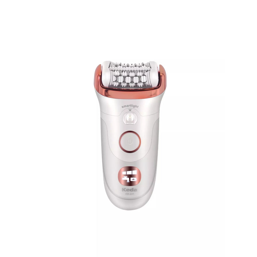Rechargeable Hair Removal Epilator White / One Size Apparel and Accessories