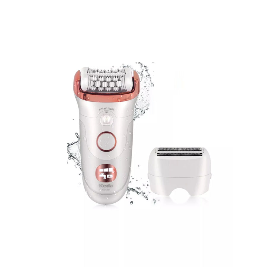 Rechargeable Hair Removal Epilator White / One Size Apparel and Accessories