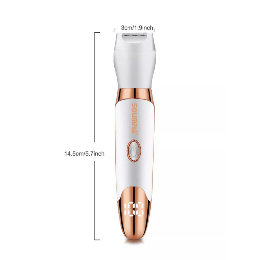 Rechargeable Hair Removal Epilator White / One Size Apparel and Accessories