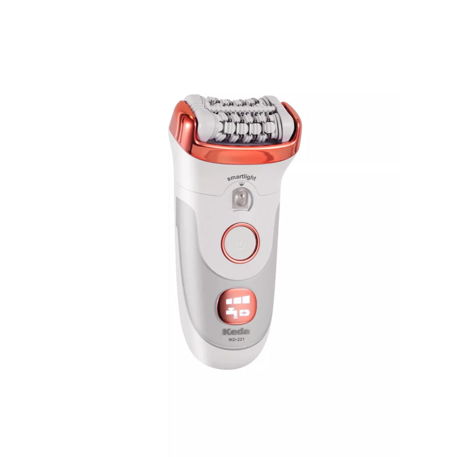 Rechargeable Hair Removal Epilator White / One Size Apparel and Accessories