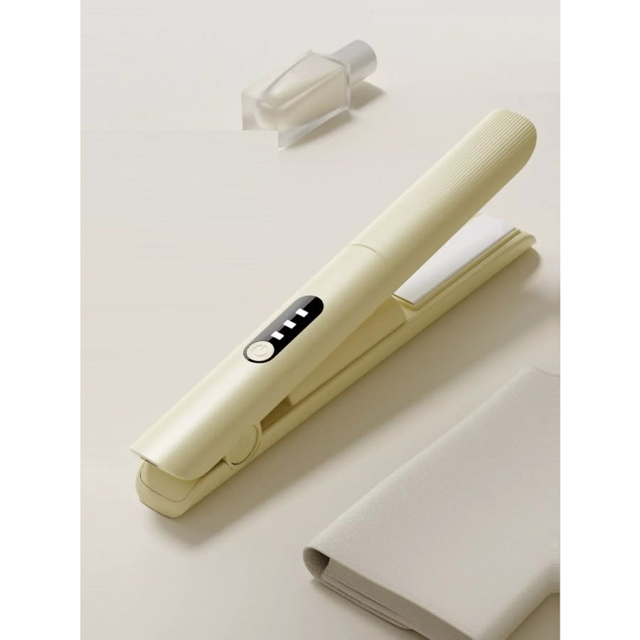 Rechargeable Hair Straightener Light green / ONESIZE Apparel and Accessories