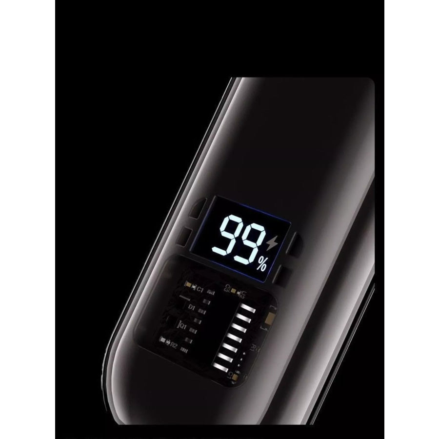 Rechargeable LED Display Nose Hair Trimmer Apparel and Accessories
