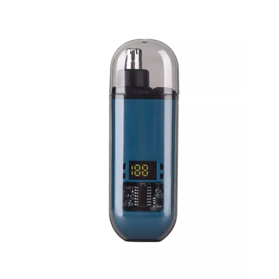 Rechargeable LED Display Nose Hair Trimmer Blue / ONESIZE Apparel and Accessories