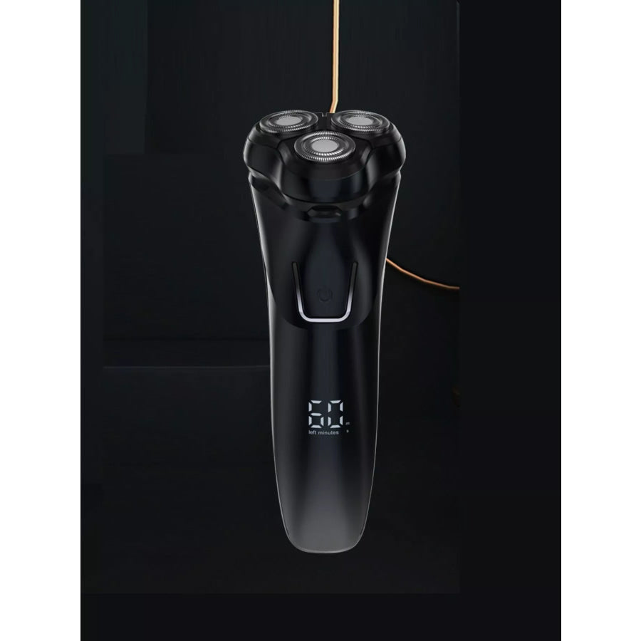 Rechargeable Rotary Shaver Black / ONESIZE Apparel and Accessories