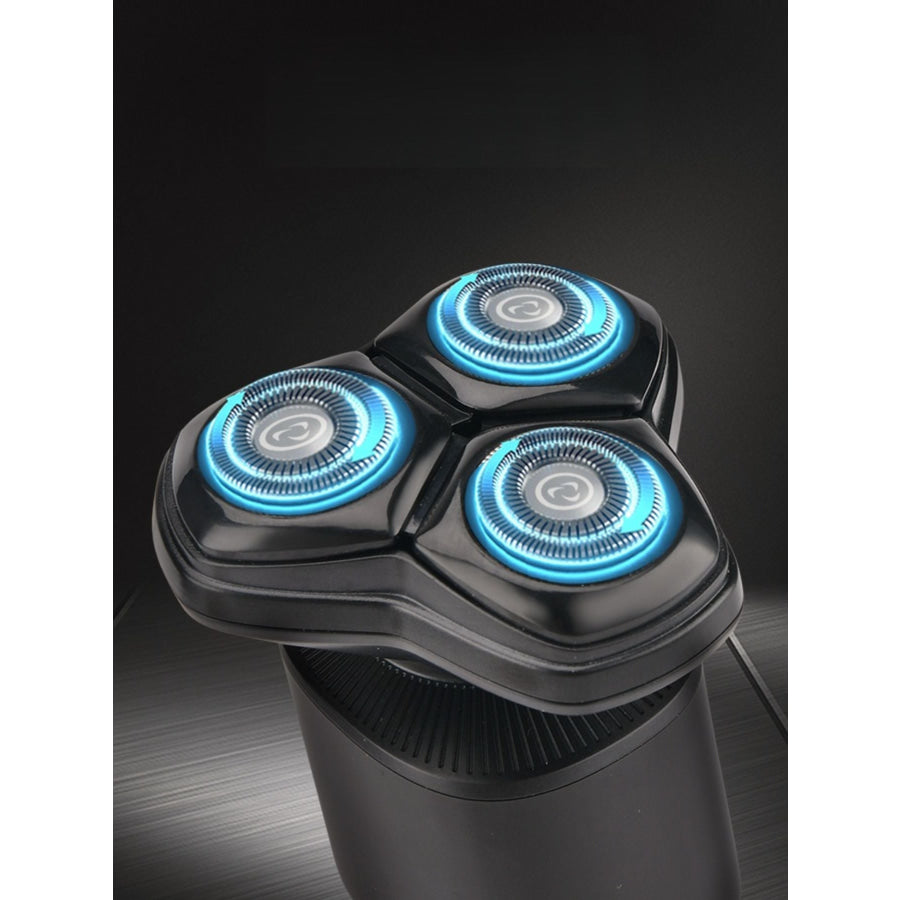 Rechargeable Rotary Shaver Black / ONESIZE Apparel and Accessories