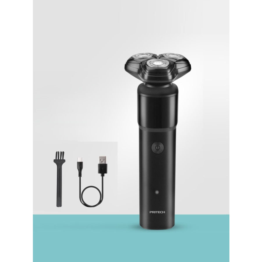 Rechargeable Rotary Shaver Black / ONESIZE Apparel and Accessories