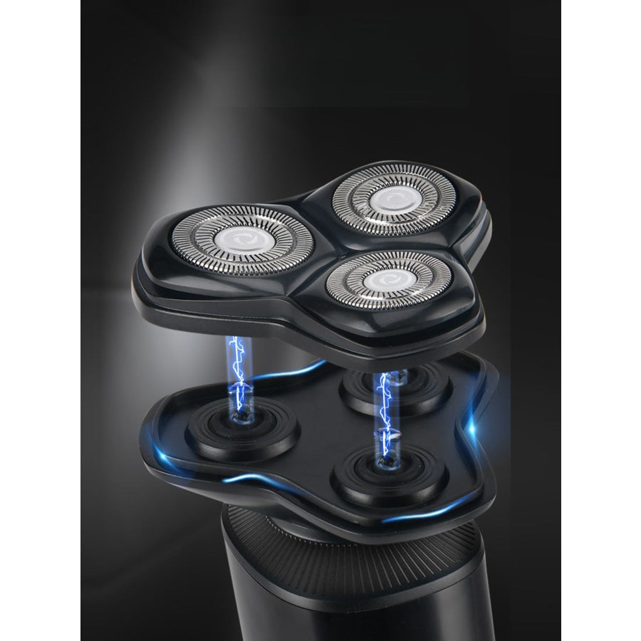Rechargeable Rotary Shaver Black / ONESIZE Apparel and Accessories