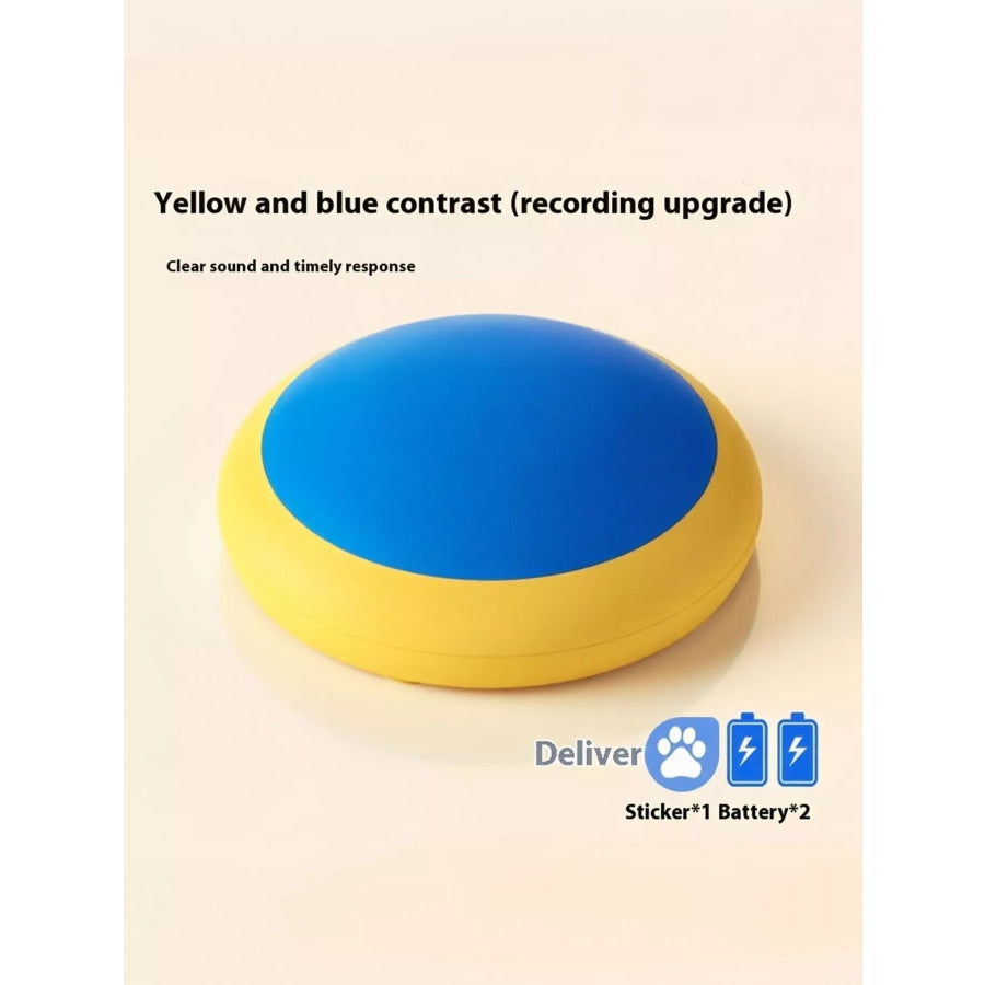 Recordable Talking Pet Sound Buttons Apparel and Accessories
