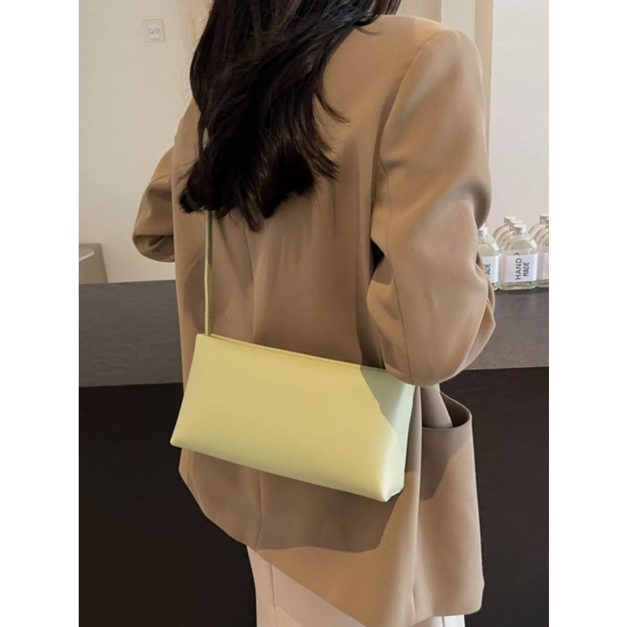 Rectangular Crossbody Bag Green / ONESIZE Apparel and Accessories