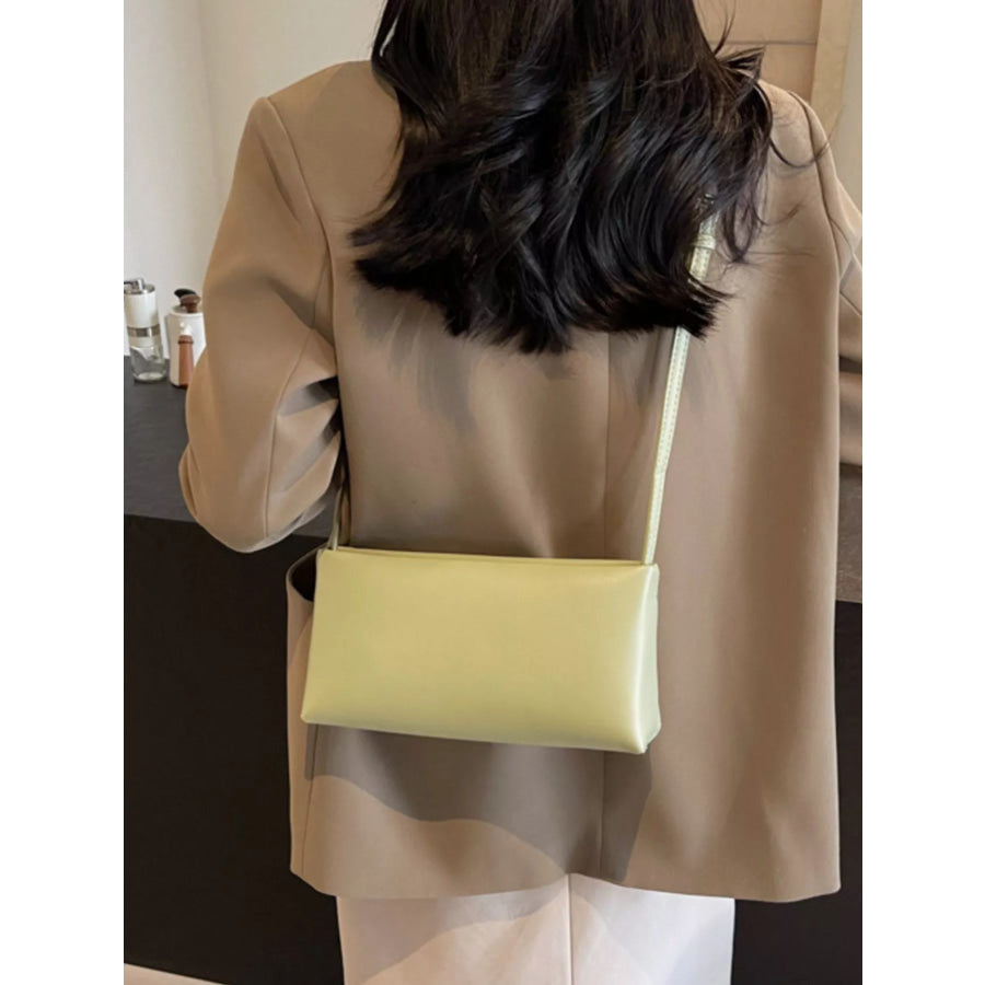 Rectangular Crossbody Bag Green / ONESIZE Apparel and Accessories