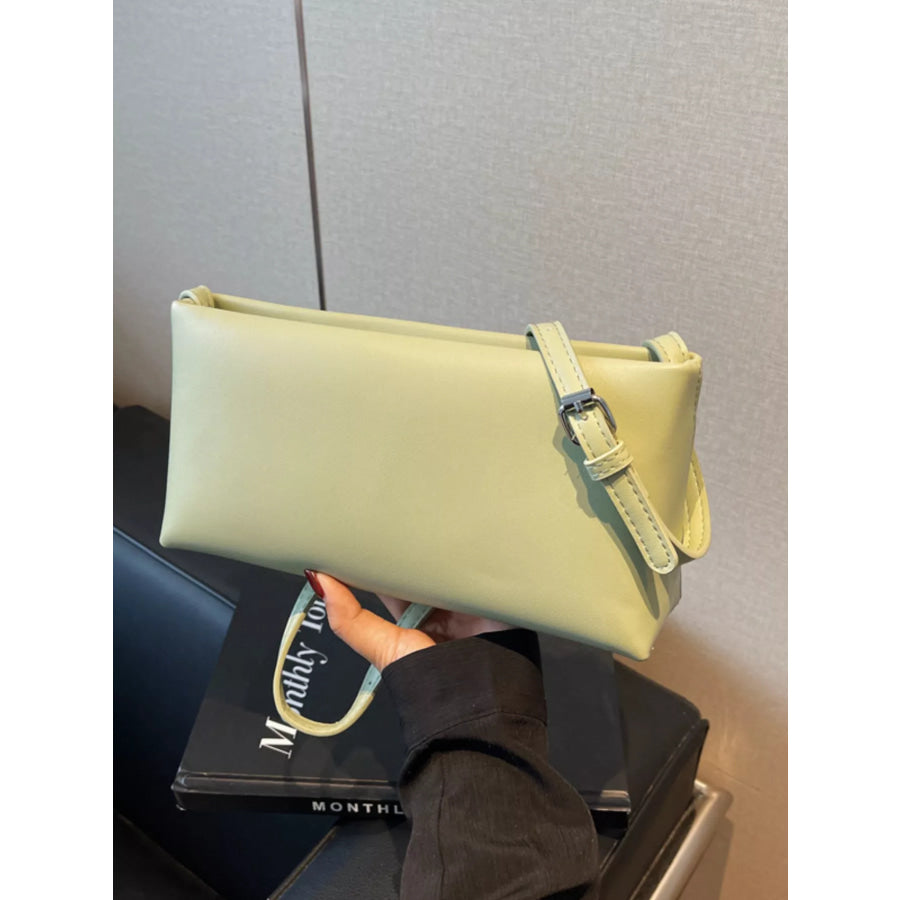 Rectangular Crossbody Bag Green / ONESIZE Apparel and Accessories