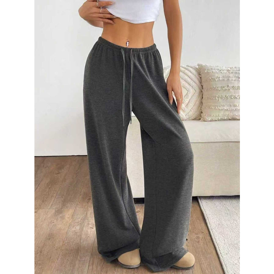 Relaxed Fit Drawstring Pants Apparel and Accessories