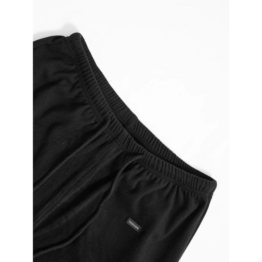 Relaxed Fit Drawstring Pants Apparel and Accessories