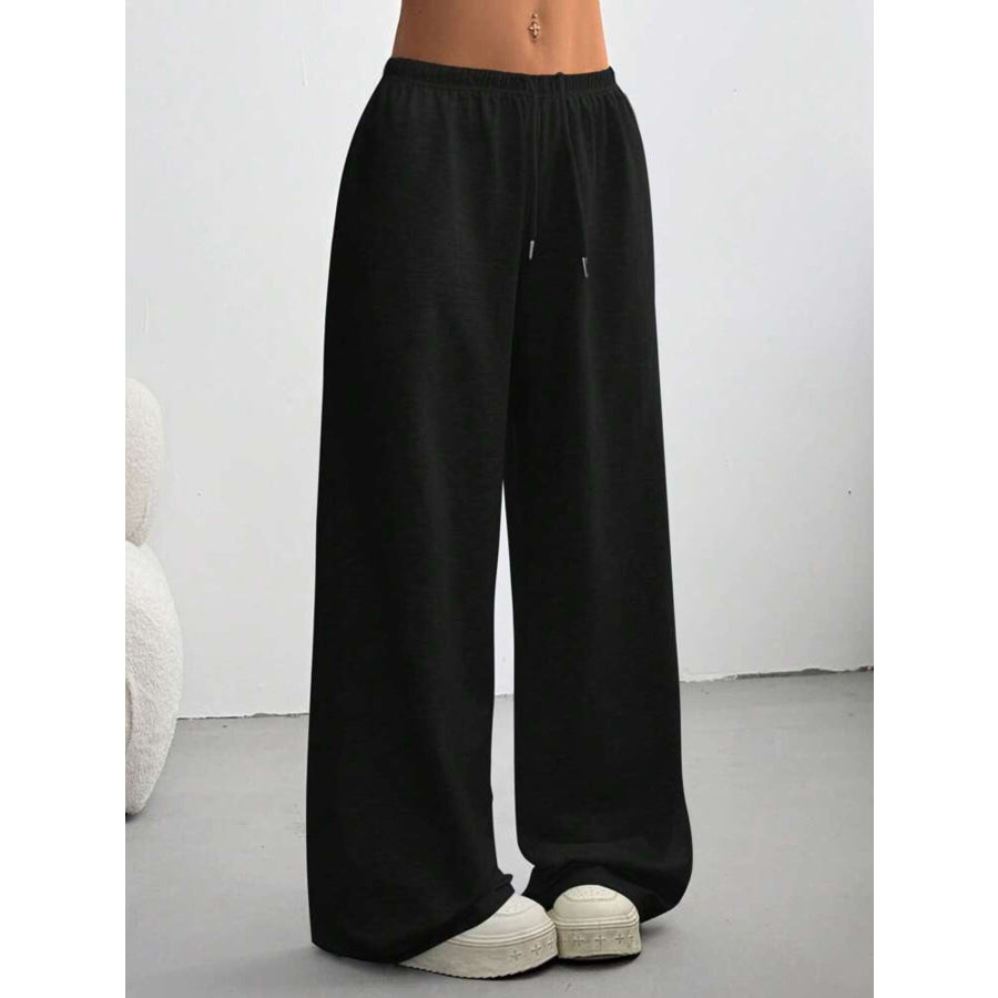 Relaxed Fit Drawstring Pants Apparel and Accessories