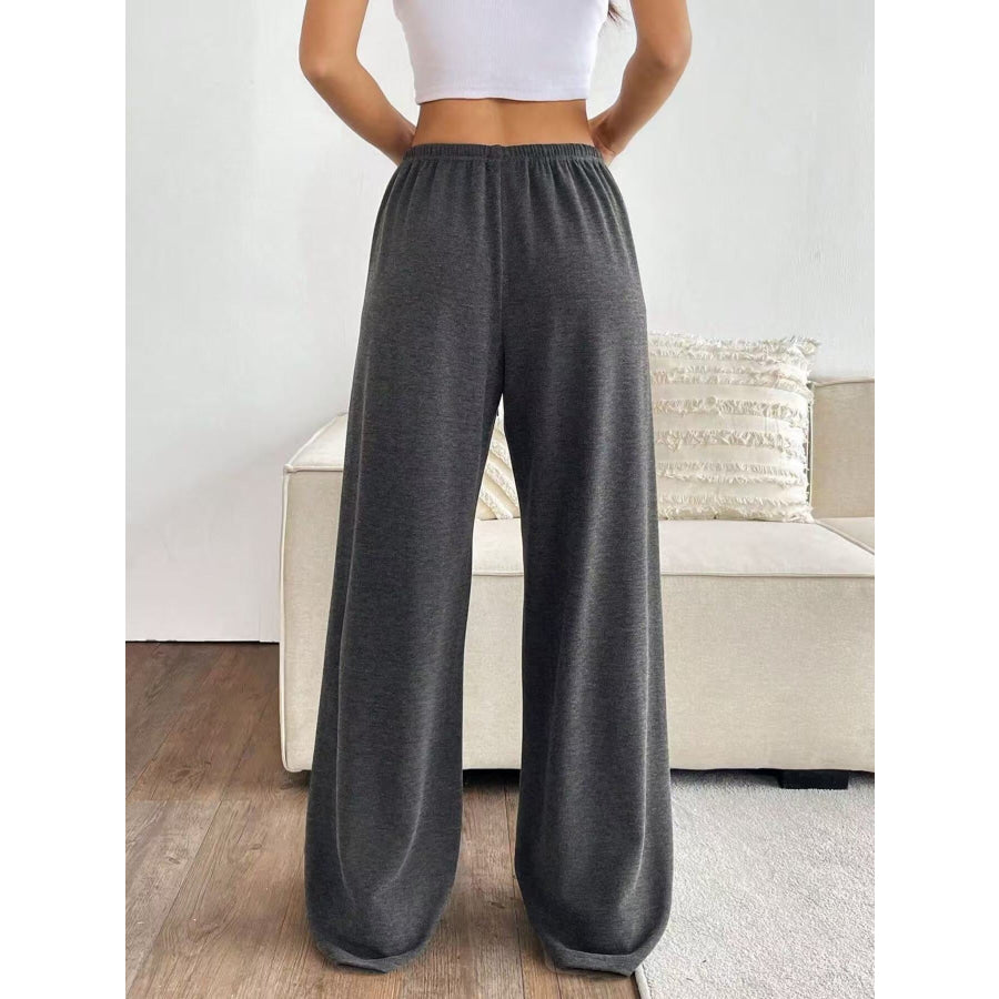 Relaxed Fit Drawstring Pants Apparel and Accessories