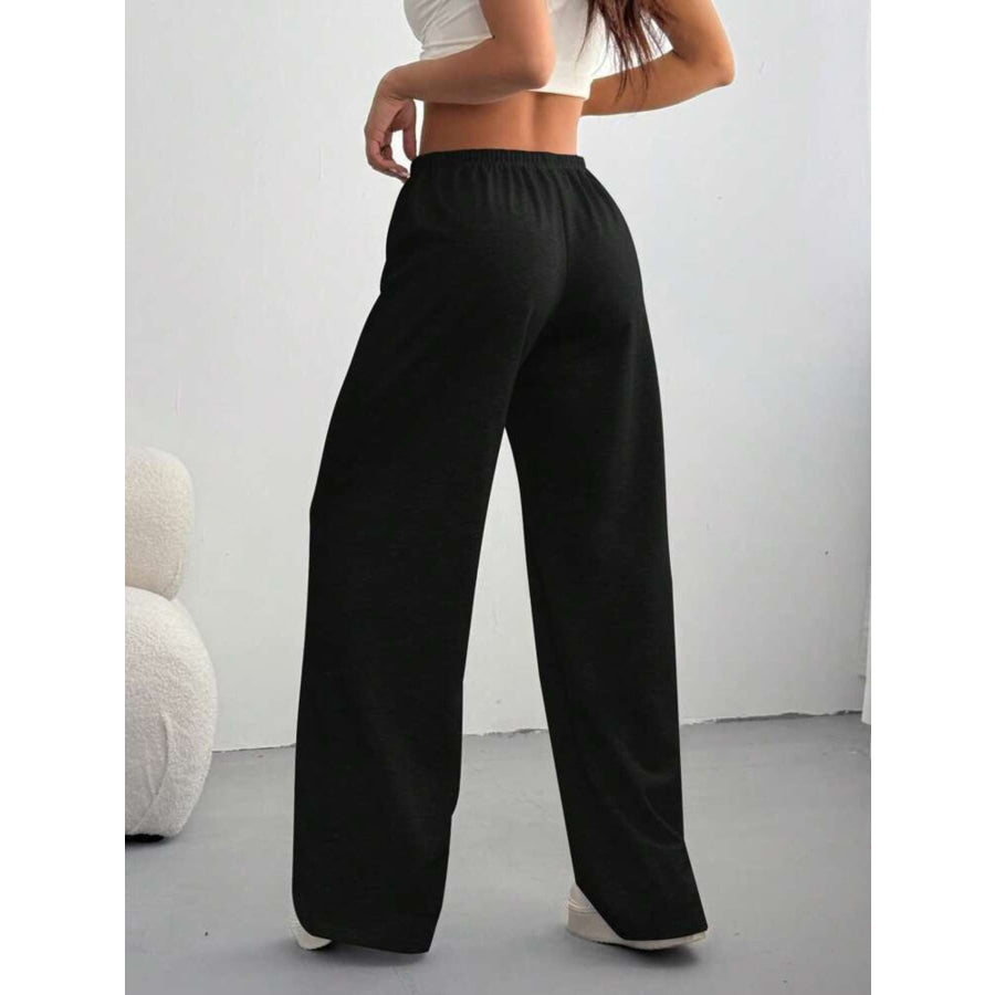 Relaxed Fit Drawstring Pants Apparel and Accessories