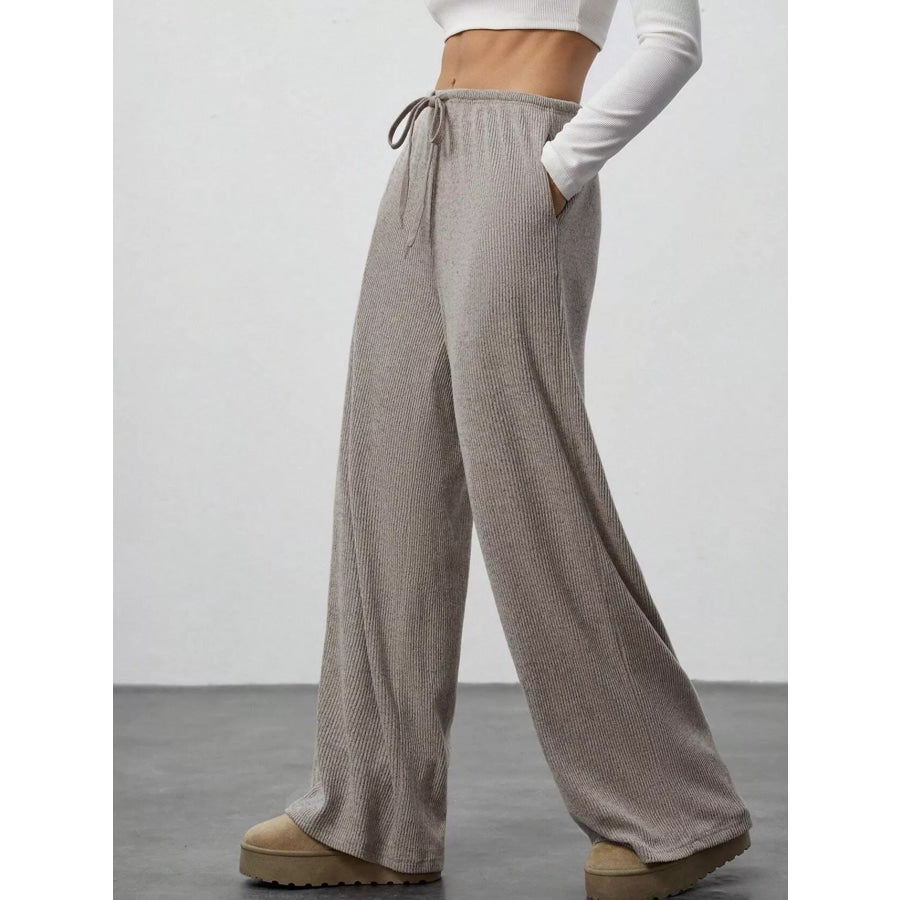 Relaxed Fit Drawstring Pants Apparel and Accessories