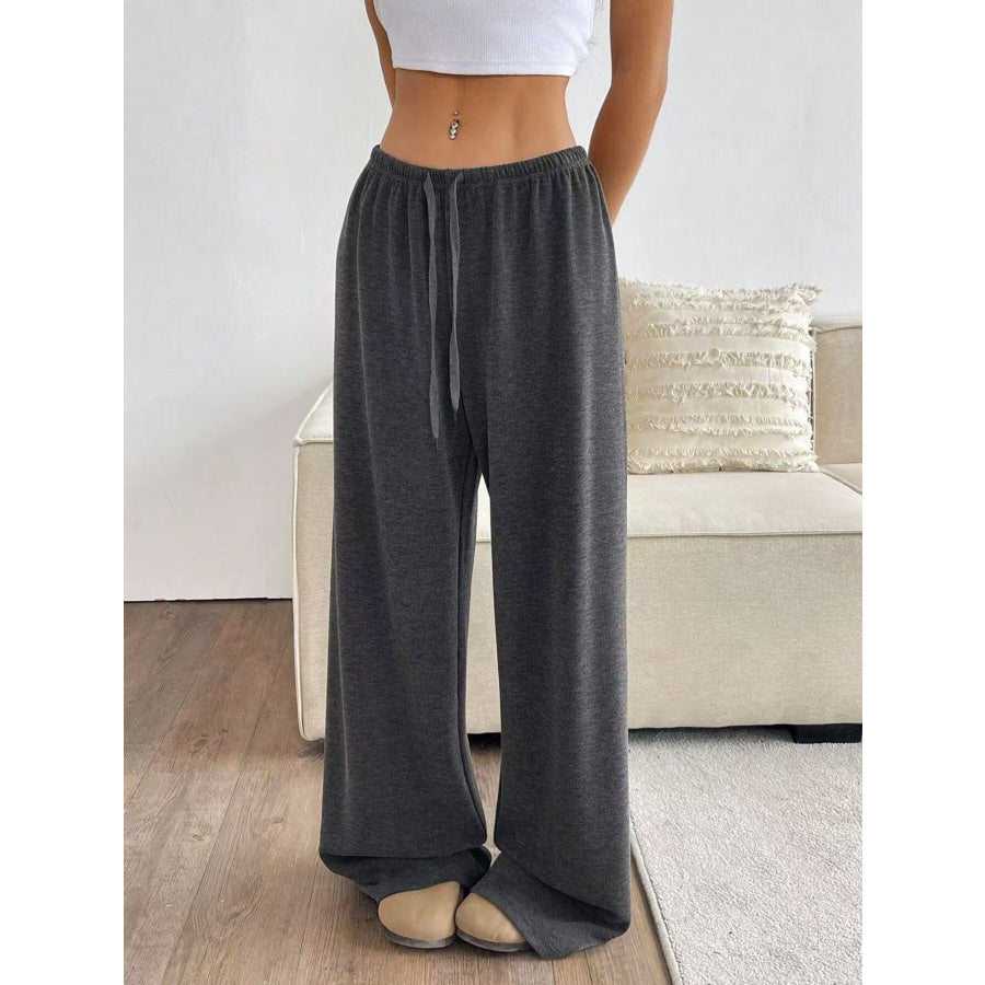 Relaxed Fit Drawstring Pants Apparel and Accessories