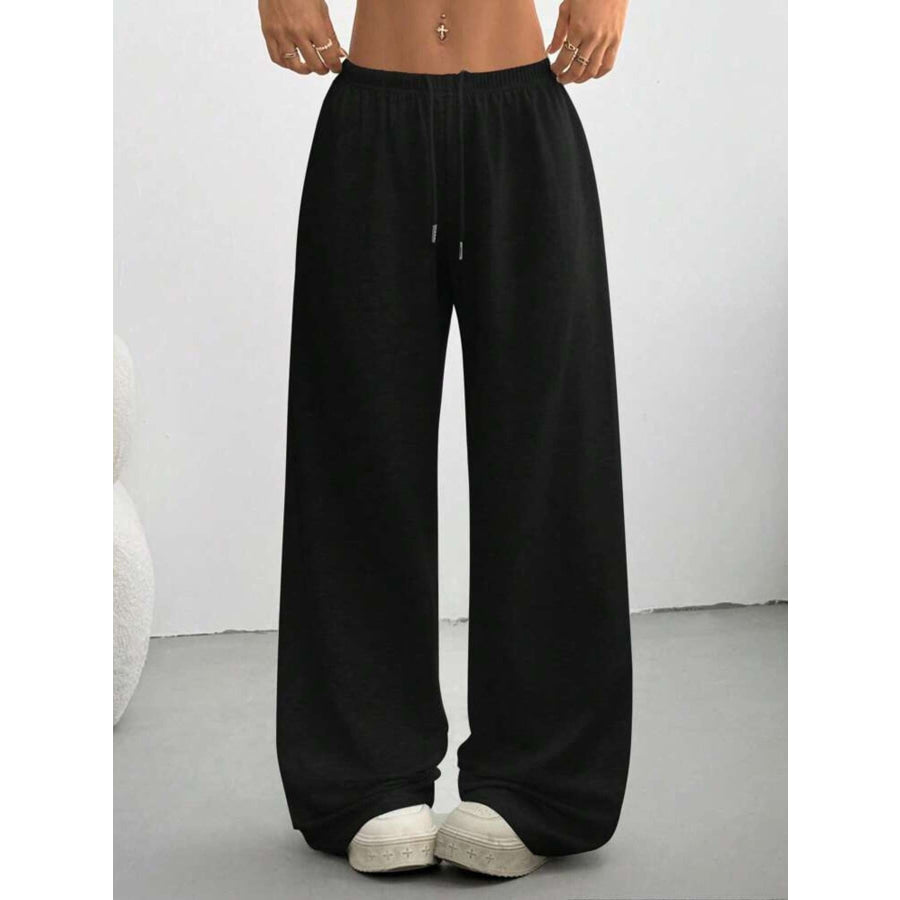 Relaxed Fit Drawstring Pants Apparel and Accessories