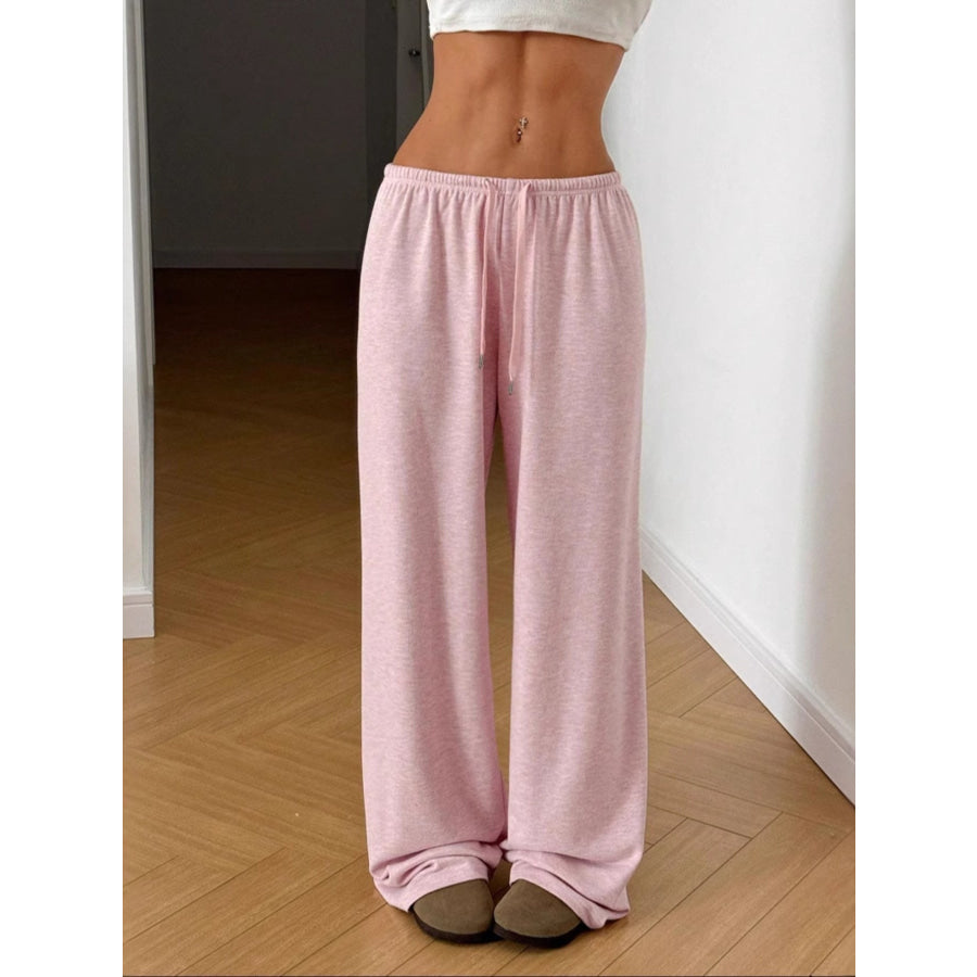 Relaxed Fit Drawstring Pants Apparel and Accessories
