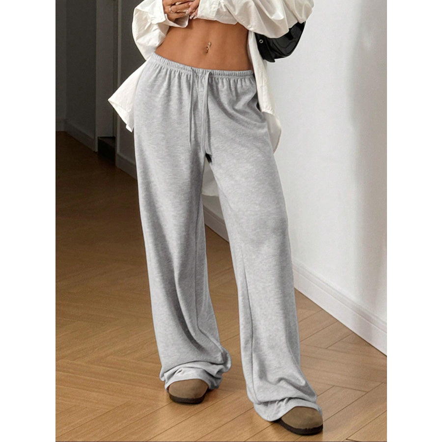 Relaxed Fit Drawstring Pants Apparel and Accessories