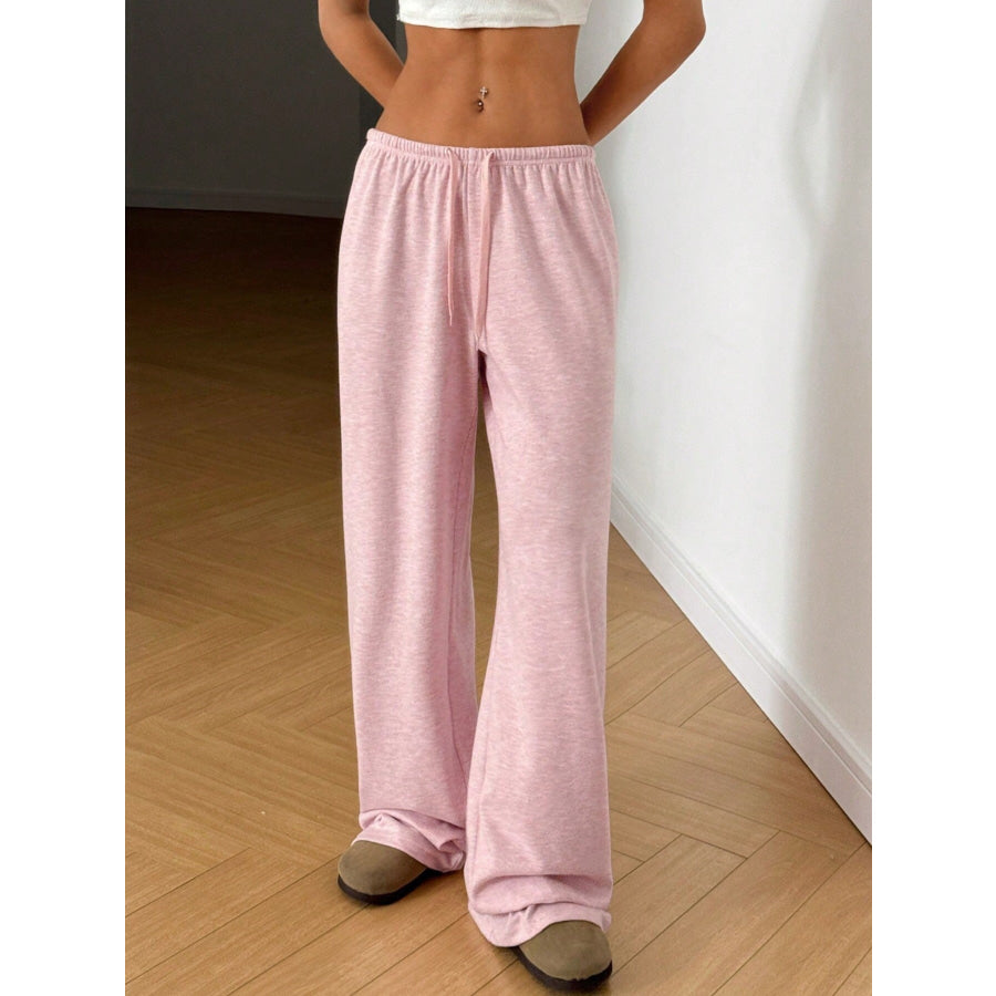 Relaxed Fit Drawstring Pants Apparel and Accessories