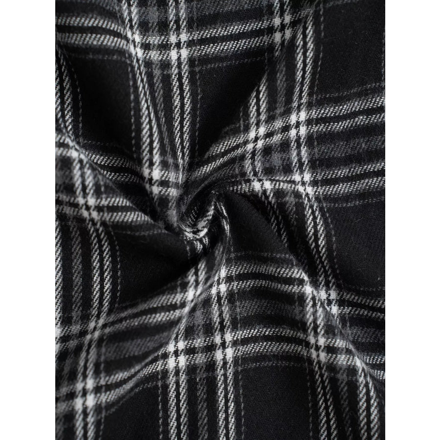 Relaxed Fit Plaid Pants Apparel and Accessories